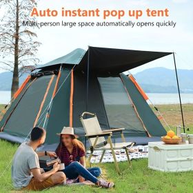 Muti-Person Outdoor Automatic Quick Opening Camping Tent with Mesh Windows. Made of Oxford Fabric Muti-Person Outdoor Automatic Quick Opening Camping Tent with Mesh Windows. Made of Oxford Fabric