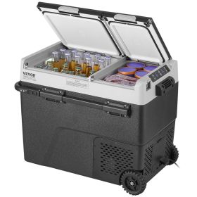 VEVOR Portable Car Refrigerator Freezer Compressor 58 L Dual Zone for Home Car VEVOR Portable Car Refrigerator Freezer Compressor 58 L Dual Zone for Home Car